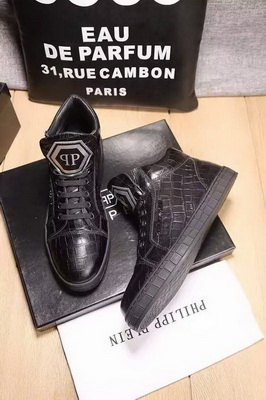 PhiliPP Plein High-Top Fashion Men Shoes--007